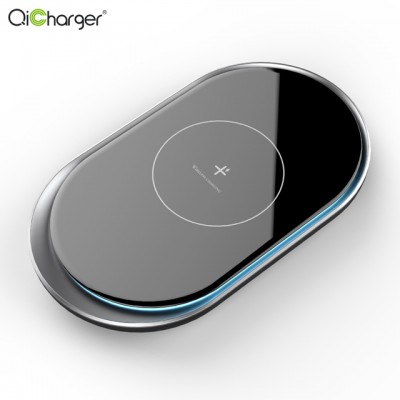 10W Qi Wireless Charger For iPhone 11 Pro Induction Fast Wireless Charging Pad For Samsung Xiaomi