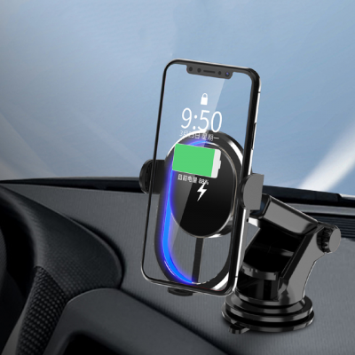 Wireless Car Charger Automatic Switch Wireless Charger 15W Max Super Car Charger For Huawei