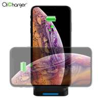 2020 new 10w fast wireless qi charger stand for iphone samsung huawei