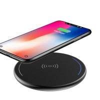 QI standard magnetic powerbank wireless charging coil furniture for apple for iphone 8 X Plus for samsung for huawei